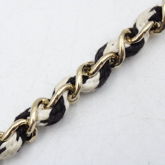 Pre-Owned *RARE, VINTAGE* Chanel La Pausa Lifesaver Crossbody Bag in Black/White - Picture 8 of 15